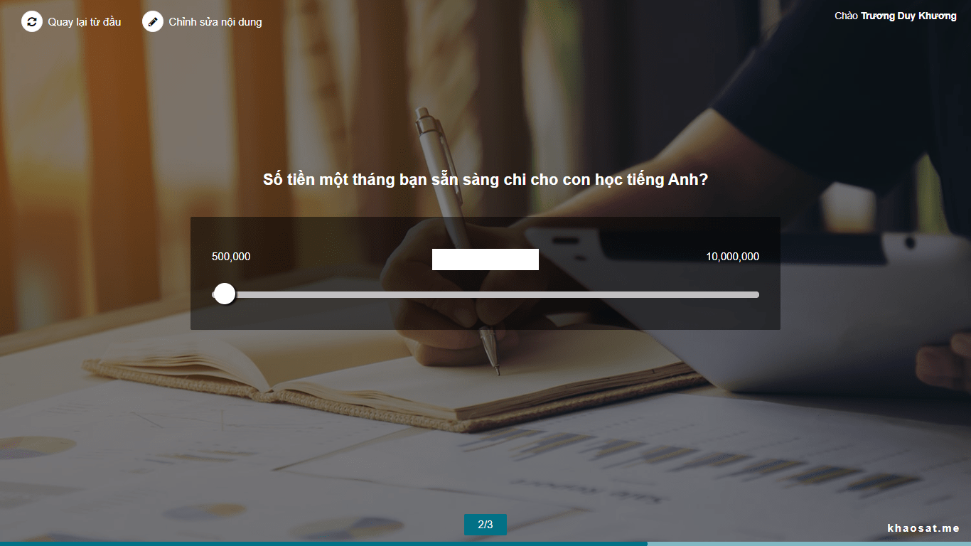 điều tra khảo sát