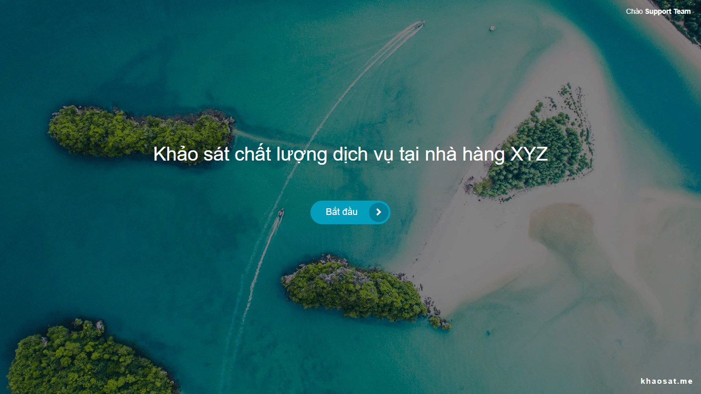 cách làm khảo sát online